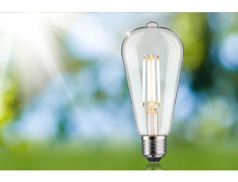 Źródło światła LED ECO LINE ST64 4,3W 806lm E27 3StepDim 3000K klasa B 230V przezroczysty / szkło - 4