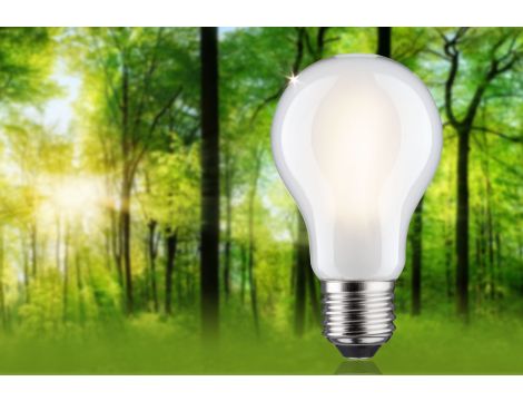 Źródło światła LED ECO LINE AGL 60 2,5W 470lm E27 3StepDim 3000K klasa B 230V mleczny mat / szkło - 3