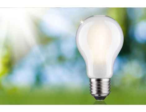 Źródło światła LED ECO LINE AGL 60 2,5W 470lm E27 3StepDim 3000K klasa B 230V mleczny mat / szkło - 4