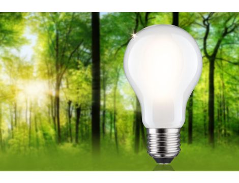 Źródło światła LED ECO LINE AGL 60 8.2W 1521lm E27 3StepDim 3000K klasa B 230V mleczny mat / szkło - 3