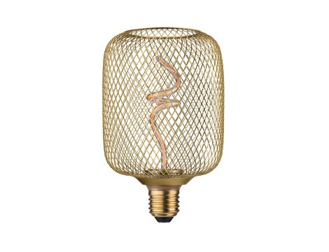 Źródło światła LED METALLIC GLOW ZYL mosiądz Twist E27 4W 180lm 3StepDim 1800K 230V / metal siateczka - 5