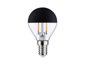 Źródło światła LED Kropla zwierciadło czarny mat 2,5W 230V 250lm E14 2700K ściemniany / przezroczysta - image 2