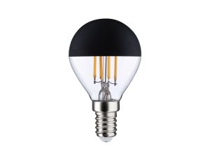 Źródło światła LED Kropla zwierciadło czarny mat 4,5W 230V 470lm E14 2700K ściemniany / przezroczysta - image 2