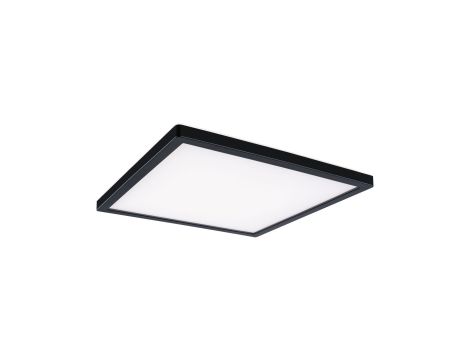 Plafoniera ATRIA SHINE LED 15,7W ze zmienną barwą 3000/4000/6500K + światło odbite kwadrat 298x298mm/35mm 2100 lm 230V IP44 Klasa energ. B czarny / tworzywo sztuczne - 7