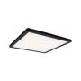 Plafoniera ATRIA SHINE LED 15,7W ze zmienną barwą 3000/4000/6500K + światło odbite kwadrat 298x298mm/35mm 2100 lm 230V IP44 Klasa energ. B czarny / tworzywo sztuczne - 4