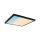 Plafoniera ATRIA SHINE LED 15,7W ze zmienną barwą 3000/4000/6500K + światło odbite kwadrat 298x298mm/35mm 2100 lm 230V IP44 Klasa energ. B czarny / tworzywo sztuczne