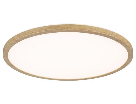 Plafoniera ATRIA SHINE LED Backlight 20,8W IP44 2800lm 400mm WS 3000/4000/6500K 230V drewnopodobny dąb / tworzywo sztuczne - 12