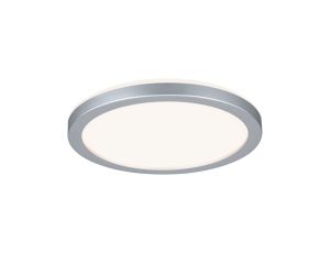 Plafoniera ATRIA SHINE LED 7,6W ze zmienną barwą 3000/4000/6500K + światło odbite okrągła 190mm/35mm 1000 lm 230V IP44 Klasa energ. B chrom mat / tworzywo sztuczne - image 2