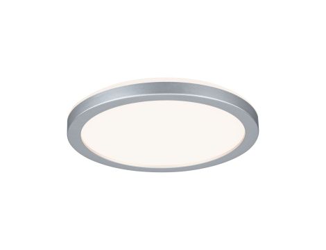 Plafoniera ATRIA SHINE LED 7,6W ze zmienną barwą 3000/4000/6500K + światło odbite okrągła 190mm/35mm 1000 lm 230V IP44 Klasa energ. B chrom mat / tworzywo sztuczne - 2