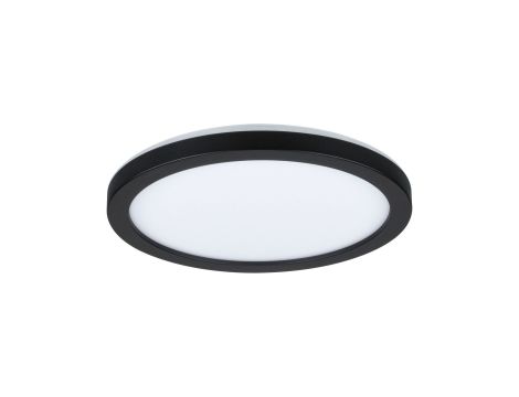 Plafoniera ATRIA SHINE LED 7,6W ze zmienną barwą 3000/4000/6500K + światło odbite okrągła 190mm/35mm 1000 lm 230V IP44 Klasa energ. B czarny / tworzywo sztuczne - 13
