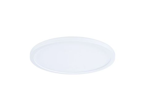 Plafoniera ATRIA SHINE LED 14,8W ze zmienną barwą 3000/4000/6500K + światło odbite okrągła 298mm/35mm 2250 lm 230V IP44 Klasa energ. B biały / tworzywo sztuczne - 3