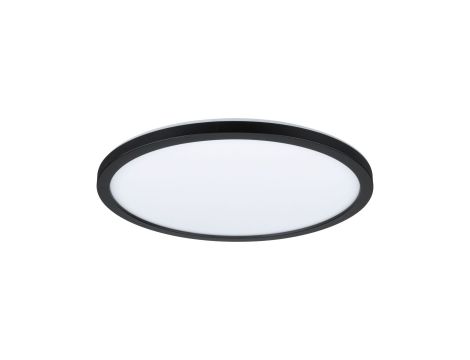 Plafoniera ATRIA SHINE LED 14,8W ze zmienną barwą 3000/4000/6500K + światło odbite okrągła 298mm/35mm 2250 lm 230V IP44 Klasa energ. B czarny / tworzywo sztuczne - 6