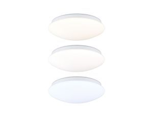 Plafoniera Leonis II LED 16,5W okrągła 280mm 1750lm Power DIP 13/18W White Select 3000/4000/5700K IP44 230V biały / tworzywo sztuczne
