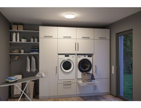 Plafoniera Luiana LED 16,5W okrągła 280mm 1750lm Power DIP 13/18W  3000/4000/5700K IP44 230V biały / tworzywo sztuczne - 6