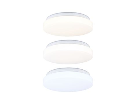 Plafoniera Luiana LED 16,5W z czujnikiem HF okrągła 280mm 1750lm Power DIP 13/18W White Select 3000/4000/5700K IP44 230V biały / tworzywo sztuczne - 2