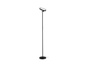 Lampa podłogowa Caneta LED DIM 24W 1300lm 1750mm 2700 - 6500K 230V + pilot czarny / metal / tworzywo sztuczne