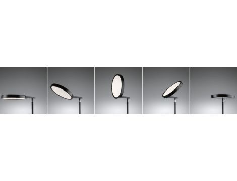 Lampa podłogowa Caneta LED DIM 24W 1300lm 1750mm 2700 - 6500K 230V + pilot czarny / metal / tworzywo sztuczne - 11