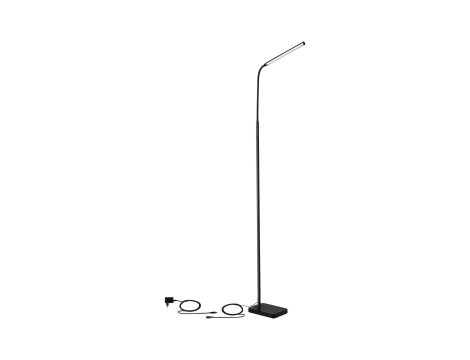 Lampa podłogowa OSTRION LED 9W 1400mm 3000/4000/5000K DIM 230V czarny / metal / tworzywo sztuczne