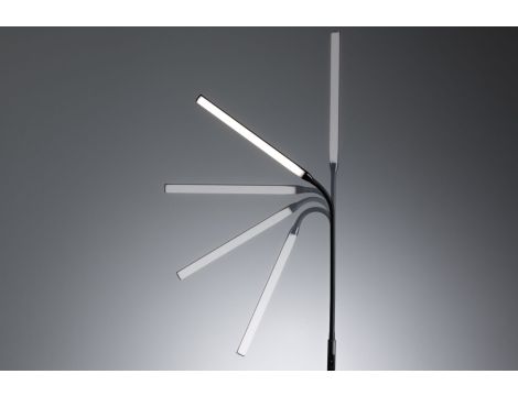 Lampa podłogowa OSTRION LED 9W 1400mm 3000/4000/5000K DIM 230V czarny / metal / tworzywo sztuczne - 3