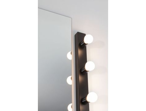 Oprawa ścienna REGULA II nad lustro E14 max. 3x40W DIM 230V IP 44 czarny / metal - 10