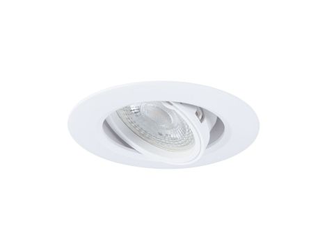 Zestaw wychylnych opraw do wbudowania GU10 max. 10x10W DIM 90mm 30° IP23 230V biały / tworzywo sztuczne - 5