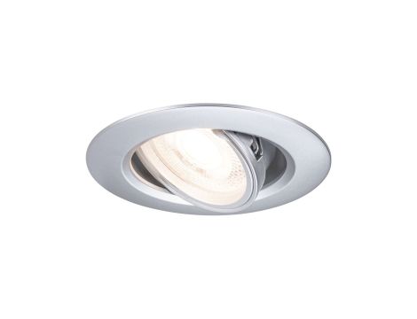 Zestaw wychylnych opraw do wbudowania GU10 max. 10x10W DIM 90mm 30° IP23 230V chrom mat / tworzywo sztuczne - 3