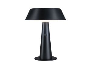 Lampka stołowa solarna SOALA LED DIM USB-C 2.1W 125lm 2700K IP44 antracyt / tworzywo z recyklingu