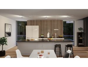 Przewód zasilający URail SH Zigbee 1m max.100W 230V biały RAL 9003 / tworzywo sztuczne - image 2