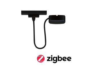 Przewód zasilający URail SH Zigbee 1m max.100W 230V czarny mat / tworzywo sztuczne