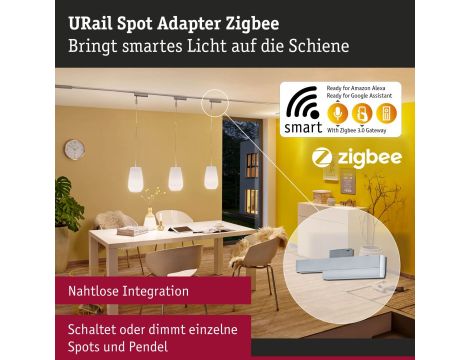 Adapter Spot Urail SH Zigbee 0-20W 230V chrom mat / tworzywo sztuczne - 8