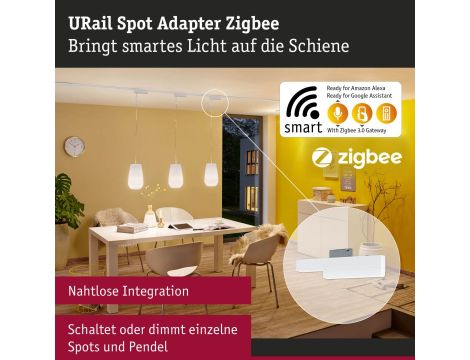 Adapter Spot Urail SH Zigbee 0-20W 230V biały RAL 9003 / tworzywo sztuczne - 5