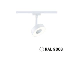 Reflektor na szynoprzewód URail CIRCLE LED 3StepDim 5W 210lm 3000K 230V biały RAL9003 / metal
