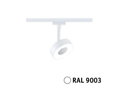 Reflektor na szynoprzewód URail CIRCLE LED 3StepDim 5W 220lm 4000K 230V biały RAL9003 / metal