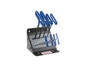 Zestaw kluczy imbusowych Jednostki metryczne, 8 szt. 2 in, 2.5mm Sześciokątne, typu Typu T, materiał: Stop chromu i