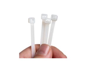 Opaska kablowa biała OPK_4,8-400-N/25 /25szt./