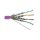 Kabel kat.7a, l. żył: 7, 100m, Fioletowy, 0,62 mm