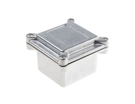 Obudowa ekranowana Srebrny IP67 Silikon, 96 x 96 x 67mm, RS PRO