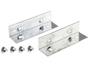 Łącznik do koryt kablowych Stal ocynkowana Łącznik kołnierzowy 100 x 100mm RS PRO