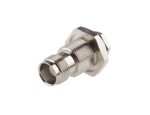 Złącze koncentryczne, 50, 0 to 6GHz, Żeński, zaciskane, Montaż na panelu