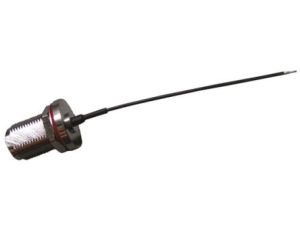 Kabel koncentryczny, Czarny Wtyk N Bez zakończenia 150mm, RS PRO Z zakończeniem
