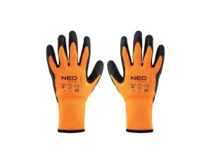 Rękawice robocze zimowe, ochronne odblaskowe rozmiar 8 pomarańczowe 97-612-8 NEO 82.0059