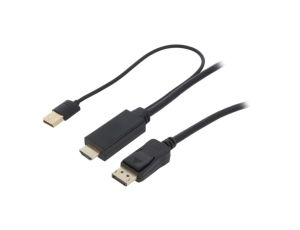 CH0090 Kabel DisplayPort/HDMI o długości 1m