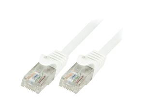 CP2111U Patch cord U/UTP 6 linka CCA PVC biały 20m 24AWG