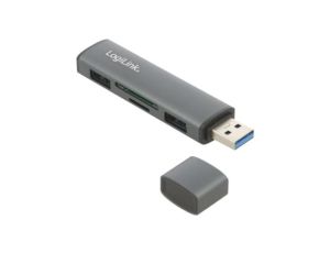 UA0394 Hub USB, USB A gniazdo x2, USB A wtyk, USB 3.2, PnP, aluminiowy