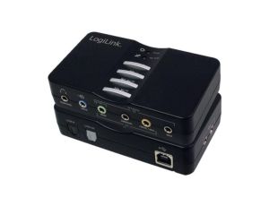 UA0099 Karta komputerowa: dźwiękowa, stereo 7.1, USB 2.0