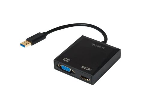 UA0234 Adapter D-Sub 15pin HD/HDMI/USB A