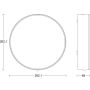 Oprawa LED Steinel RS PRO A20 SC 12W 4000K IP54 IK10 230V biały / aluminium - 4
