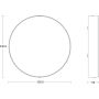 Oprawa LED Steinel RS PRO A30 SC 20,7W 4000K IP54 IK10 230V biały / aluminium - 3