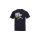 T-shirt z bawełny 100 180 g/m2 zaokrąglony pod szyją kolor czarny rozmiar M LAZIONOTM