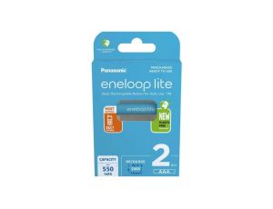 Akumulator Ni-MH R03 AAA 550mAh 1,2V (Ready 2 Use) Panasonic Eneloop Lite BLISTER 2szt.